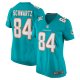 Women's Miami Dolphins Anthony Schwartz Nike  Aqua Team Game Jersey