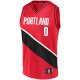 Men's Portland Trail Blazers Damian Lillard Fanatics Red Fast Break Replica Jersey - Statement Edition