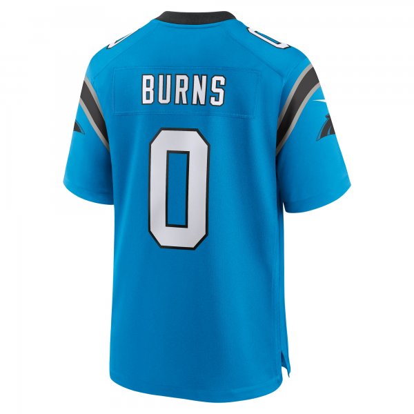 Men's Carolina Panthers Brian Burns Nike Blue Alternate Game Jersey