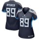 Women's Tennessee Titans Frank Wycheck Nike Navy Game Retired Player Jersey