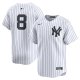 Men's New York Yankees #8 Yogi Berra Nike White Home Limited Player Jersey