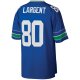 Men's Seattle Seahawks Steve Largent Mitchell & Ness Royal Big & Tall 1985 Retired Player Replica Jersey