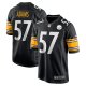 Men's Pittsburgh Steelers Montravius Adams Nike Black Game Player Jersey