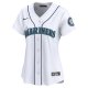 Women's Seattle Mariners Julio RodrÃÂ­guez Nike White Home Limited Player Jersey