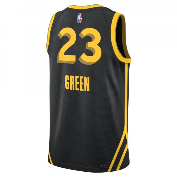 Unisex Golden State Warriors Draymond Green Nike Black 2023/24 Swingman Jersey - City Edition