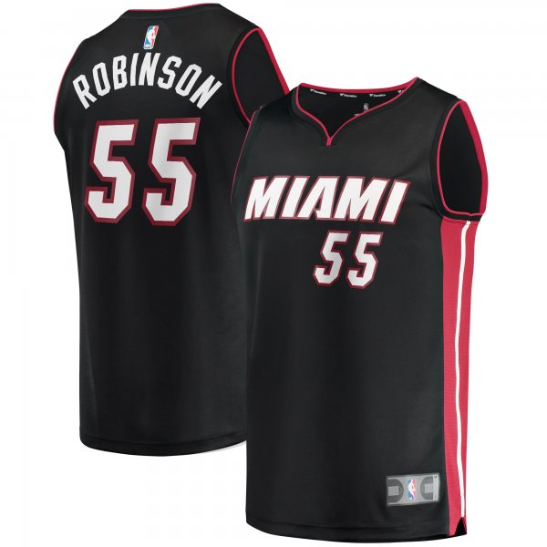 Men's Miami Heat Duncan Robinson Fanatics Black Fast Break Replica Jersey - Icon Edition