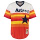 Men's Houston Astros Nolan Ryan Mitchell & Ness White Throwback Jersey