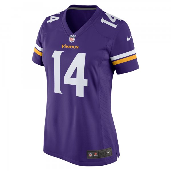 Women's Minnesota Vikings Sam Darnold Nike  Purple Team Game Jersey