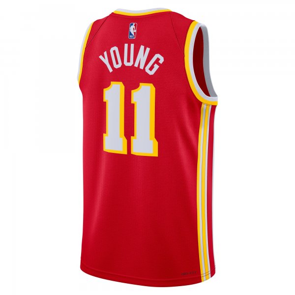 Unisex Atlanta Hawks Trae Young Nike Red Swingman Jersey - Icon Edition