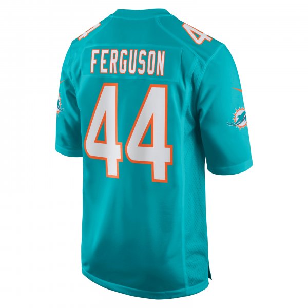 Men's Miami Dolphins Blake Ferguson Nike Aqua Game Player Jersey