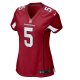 Women's Arizona Cardinals Matt Prater Nike Cardinal Game Jersey