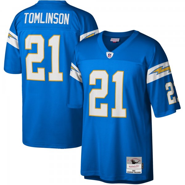 Men's Los Angeles Chargers LaDainian Tomlinson Mitchell & Ness Powder Blue Legacy Replica Jersey