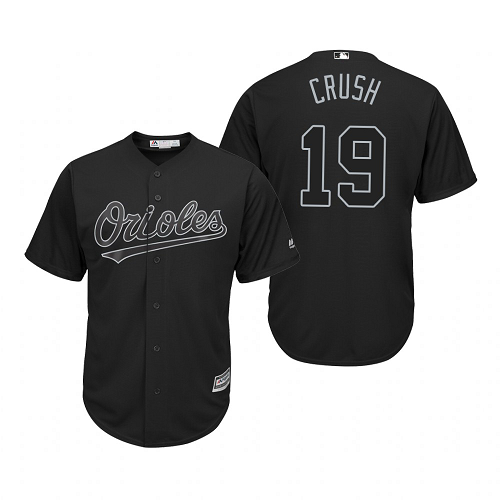 Baltimore Orioles Chris Davis Crush Black 2019 Players Weekend MLB Jersey