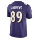 Men's Baltimore Ravens Mark Andrews Nike Purple Vapor F.U.S.E. Limited Jersey