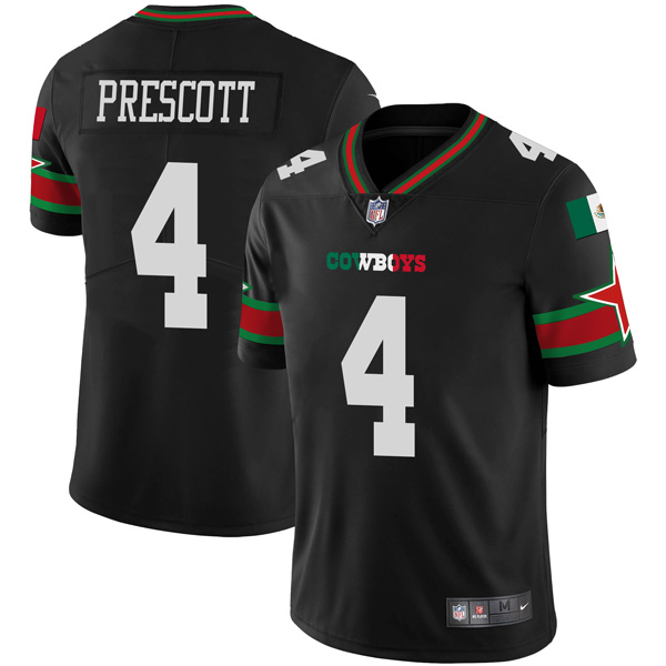 Men's Dallas Cowboys Mexican Special Stitched NFL Jersey-#4 Dak Prescott