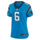 Women's Carolina Panthers Miles Sanders Nike Blue Team Game Jersey